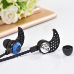 Wholesale Bluetooth Sports Earbuds Headphone BT16 (Blue Black)